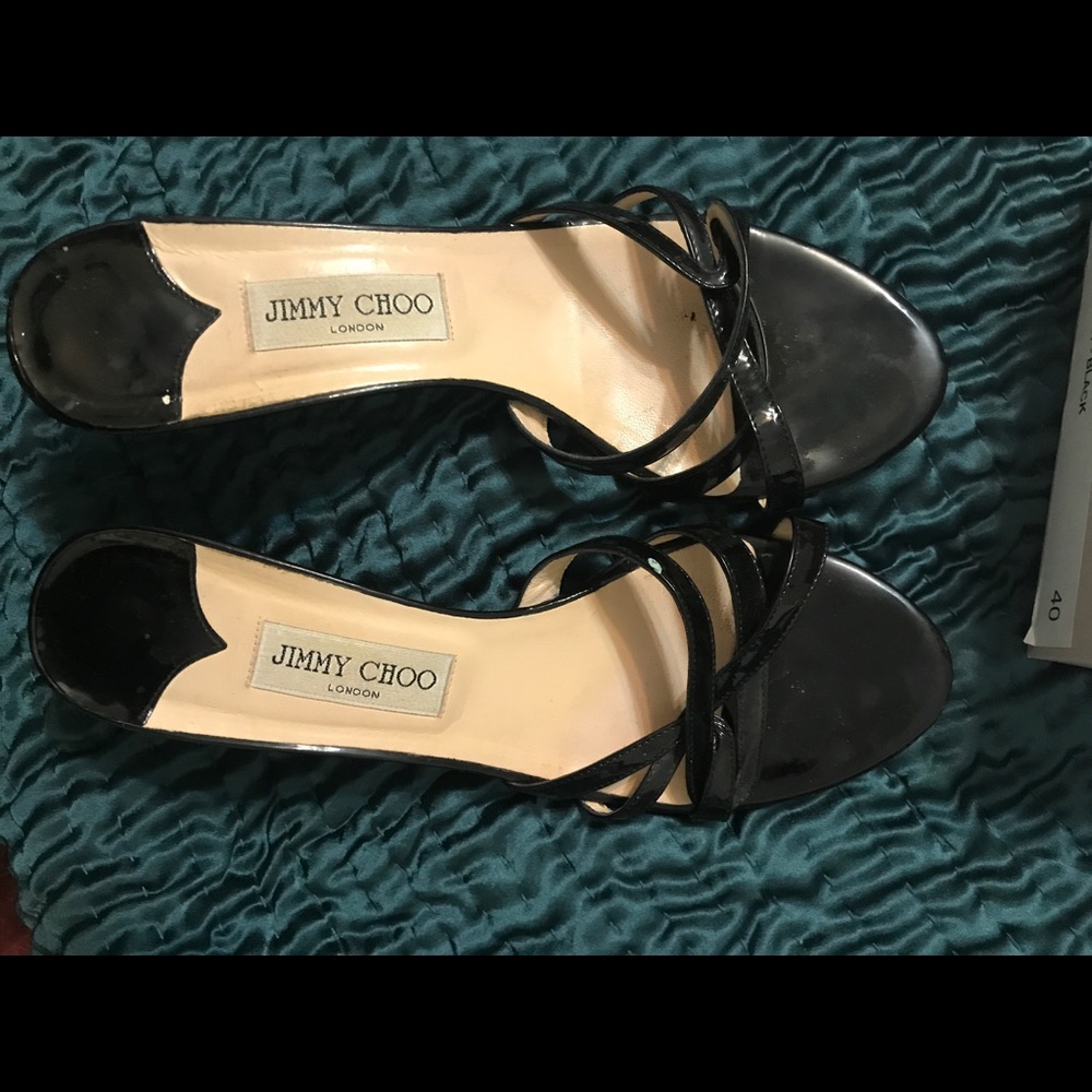 Jimmy Choo kitten heel sandals
